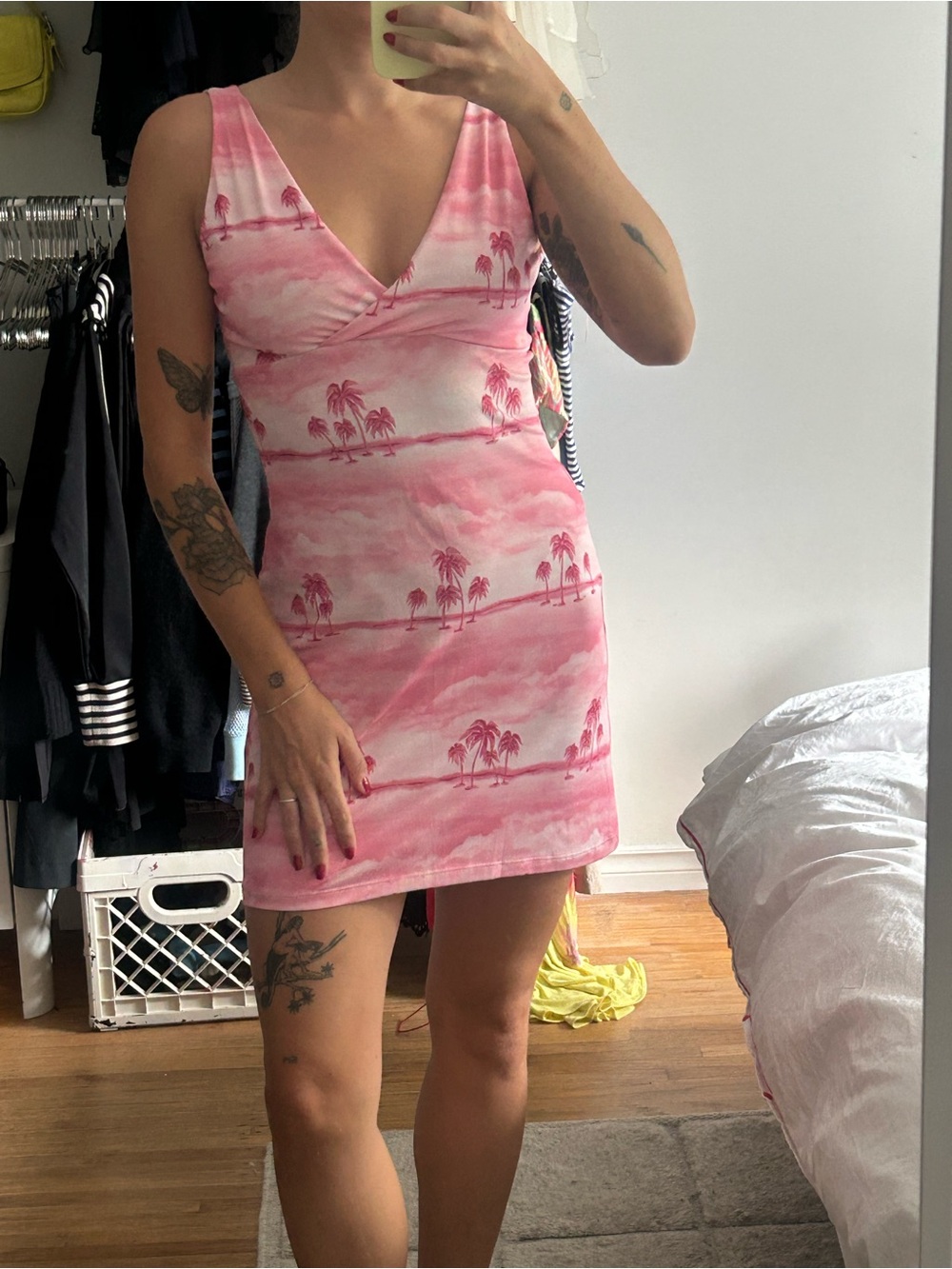 VINTAGE becool mini summer dress